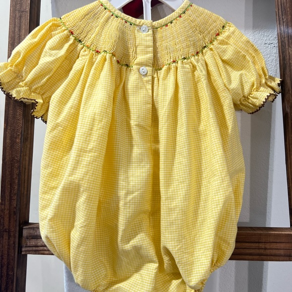 Fall smocked bubble - Picture 3 of 3